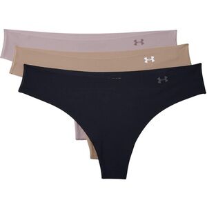 Under‎ Armour Women's 2Pack Pure Stretch No Show Thong Underwear NWT XL